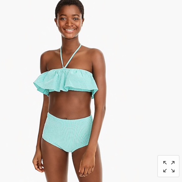 J. Crew Other - NWT J.Crew Gingham Bathing Suit